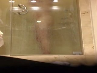 Sensual esposa christi voyeured em escondido câmara em opryland hotel
